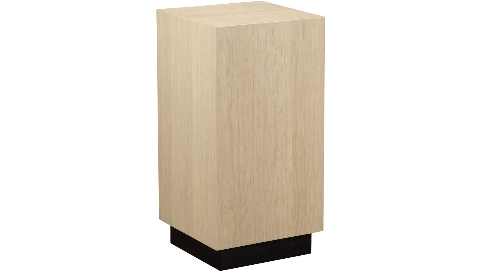 BLOMPIEDESTAL i trä    - vit/svart, Design, trä (30/60/30cm)