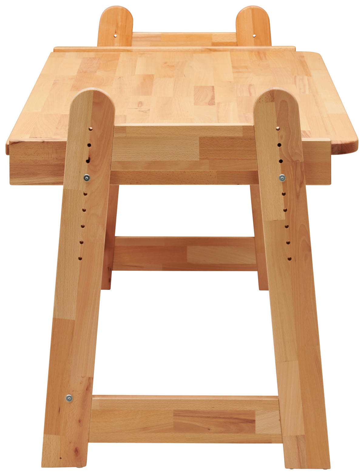 PÍSACÍ STÔL PRE MLÁDEŽ, jadrový buk, 140/70/75 cm - jadrový buk, Natur, drevo (140/70/75cm) - MID.YOU