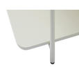 COUCHTISCH - Creme, Basics, Metall (110/55/34cm) - Xora