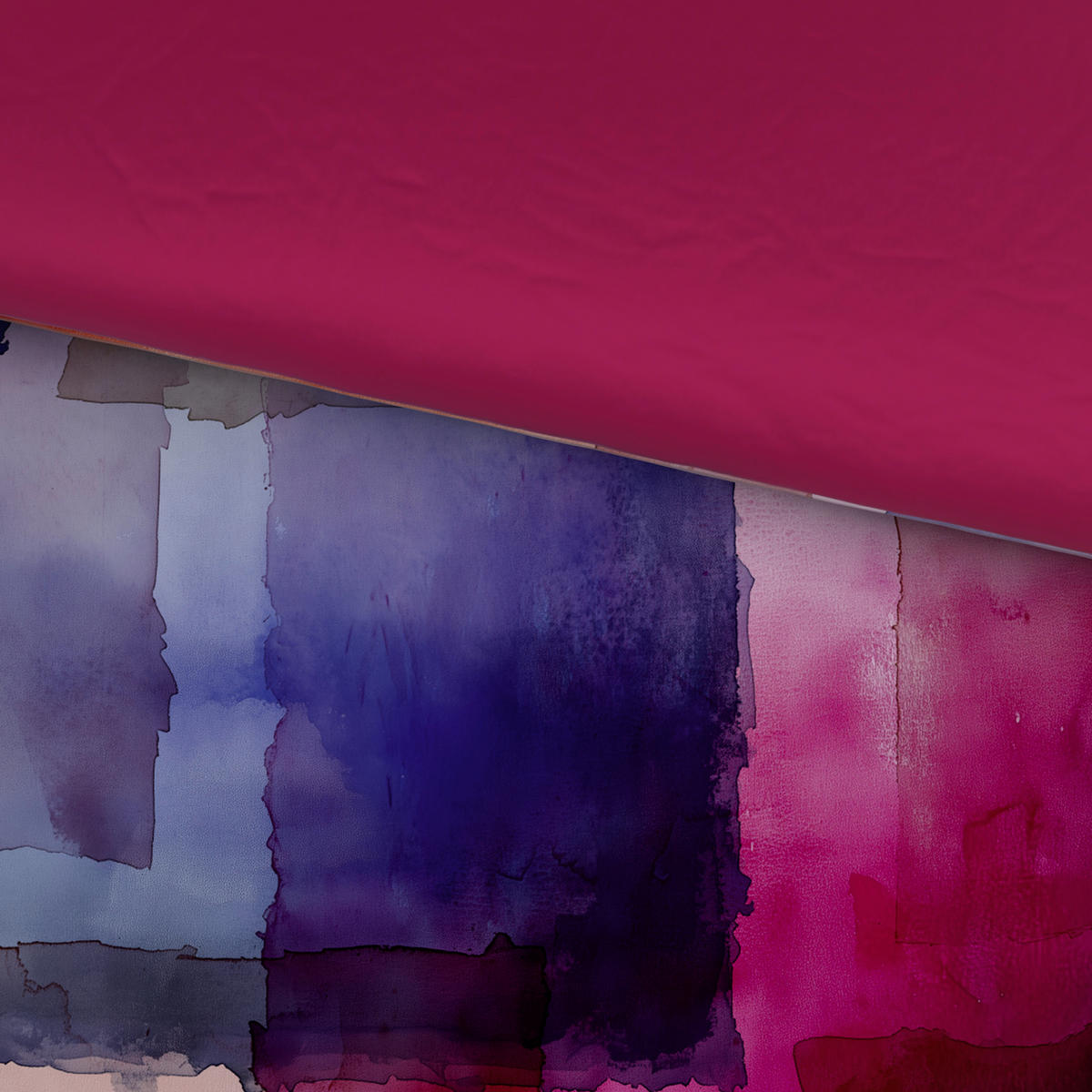 WENDEBETTWÄSCHE Satin 140/200 cm  - Multicolor, Textil (140/200cm) - Novel