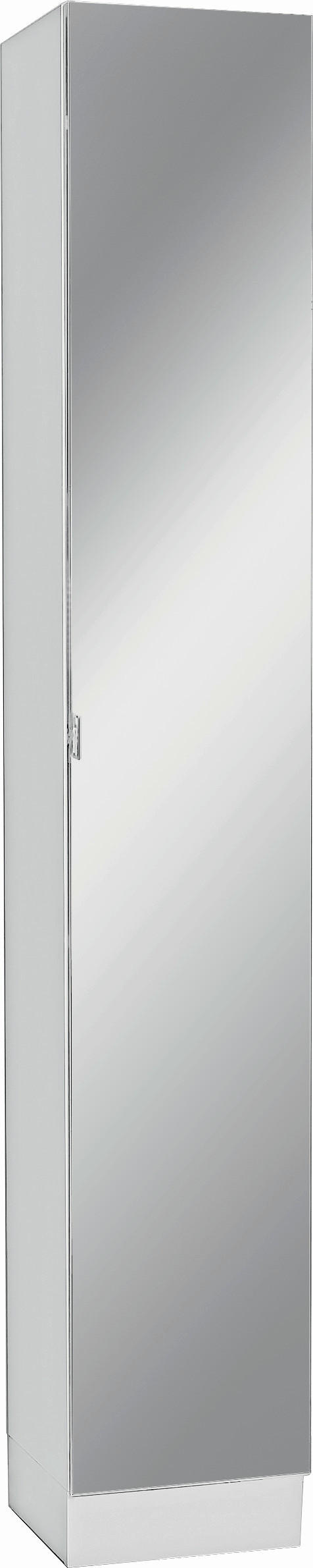 Xora Hochschrank Weiß 32.5x195.5x33 cm