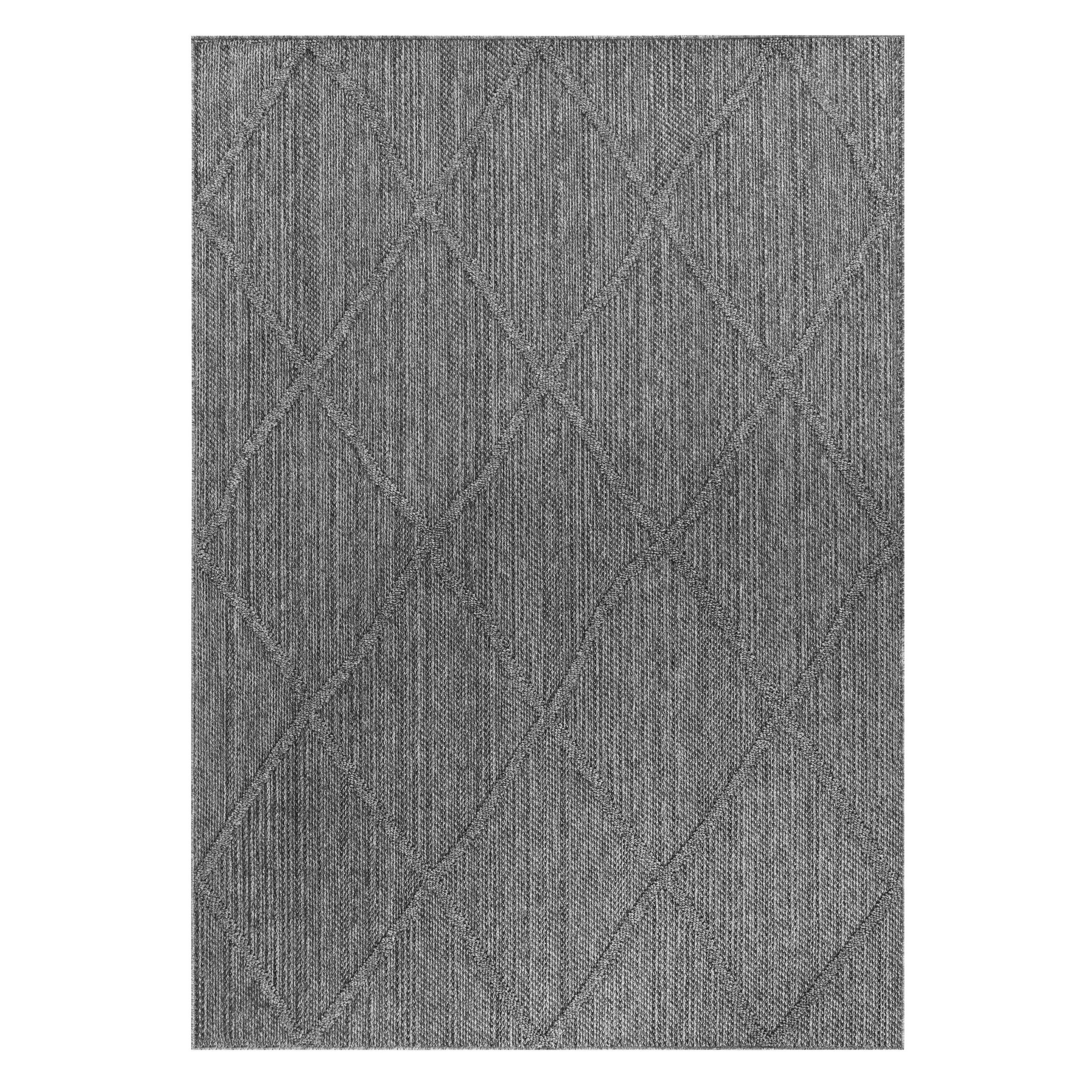 UTOMHUSMATTA 140/200 cm Patara  - grå, Design, textil (140/200cm) - Novel