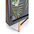 SIDEBOARD 135/95/38 cm  - Goldfarben/Multicolor, Design, Glas/Holz (135/95/38cm) - Ambia Home
