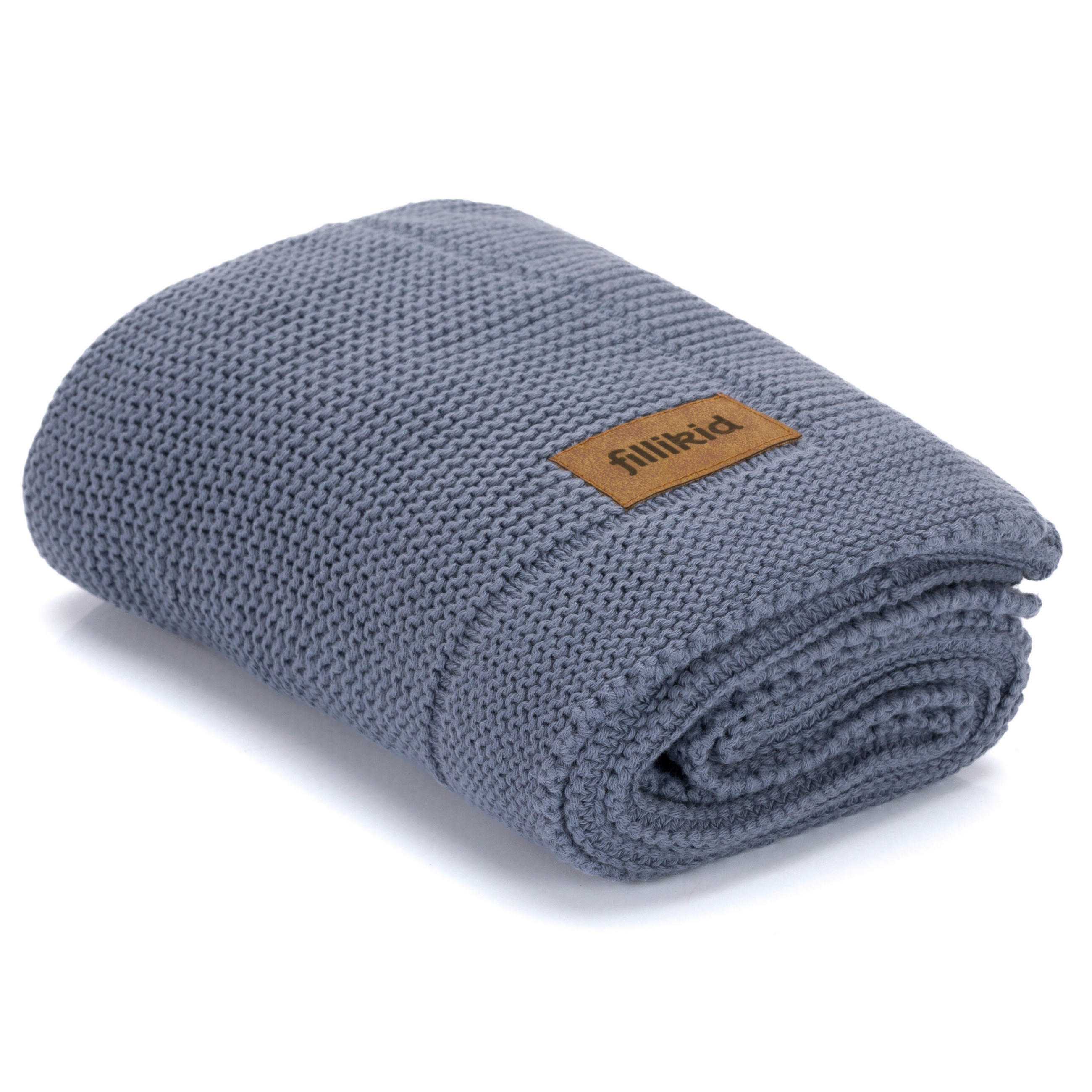 BABYDECKE 80/100 cm  - Blau, Basics, Textil (80/100cm) - Fillikid