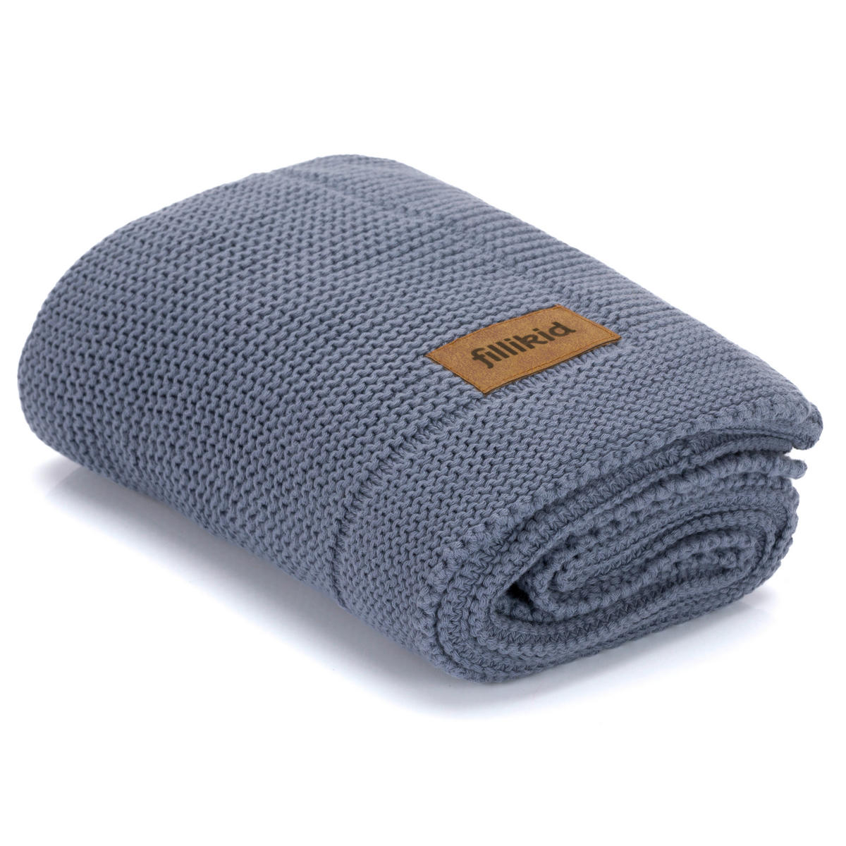 BABYDECKE 80/100 cm  - Blau, Basics, Textil (80/100cm) - Fillikid