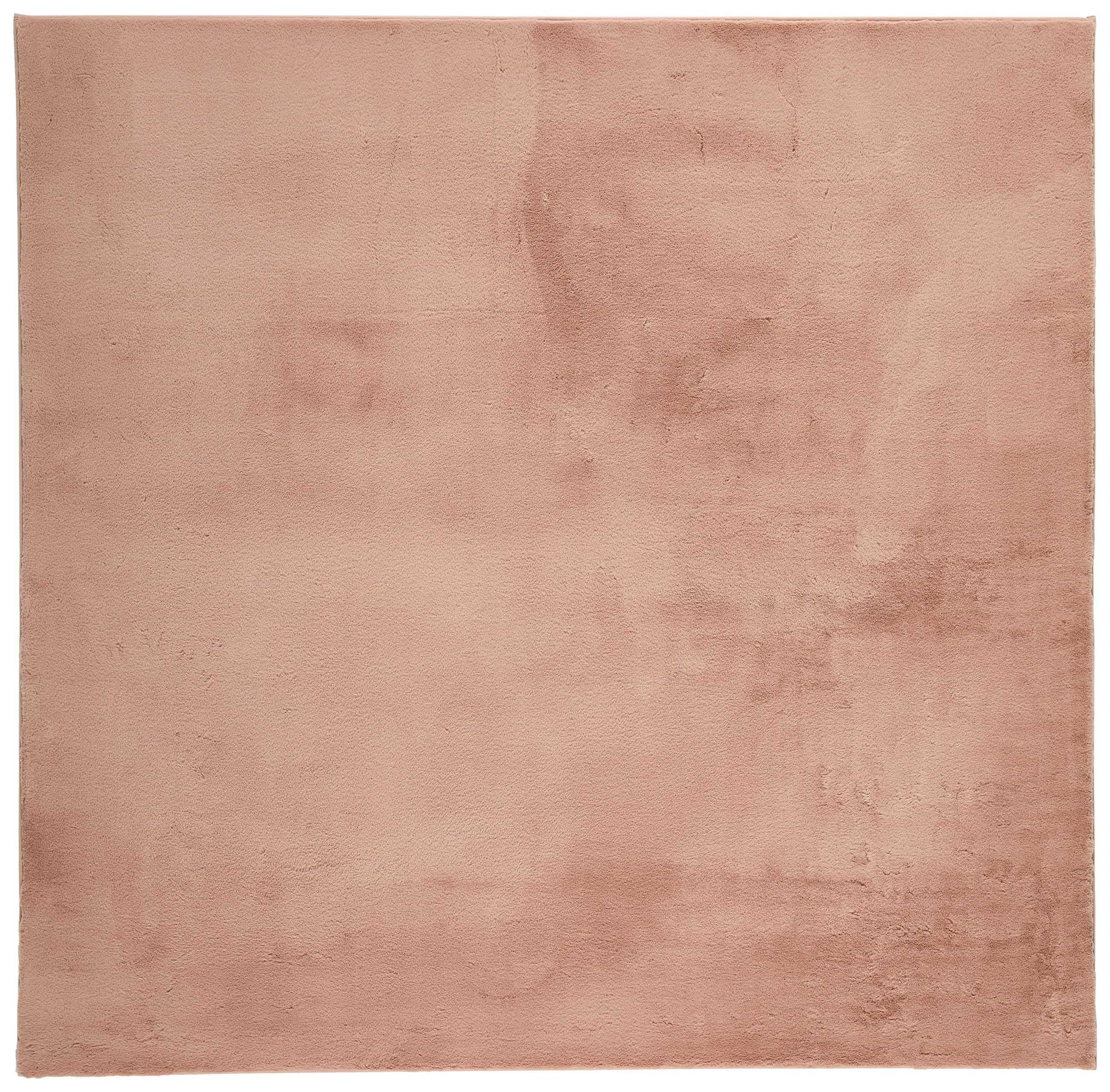 Novel Hochflorteppich Lagos Rost 160x160 cm
