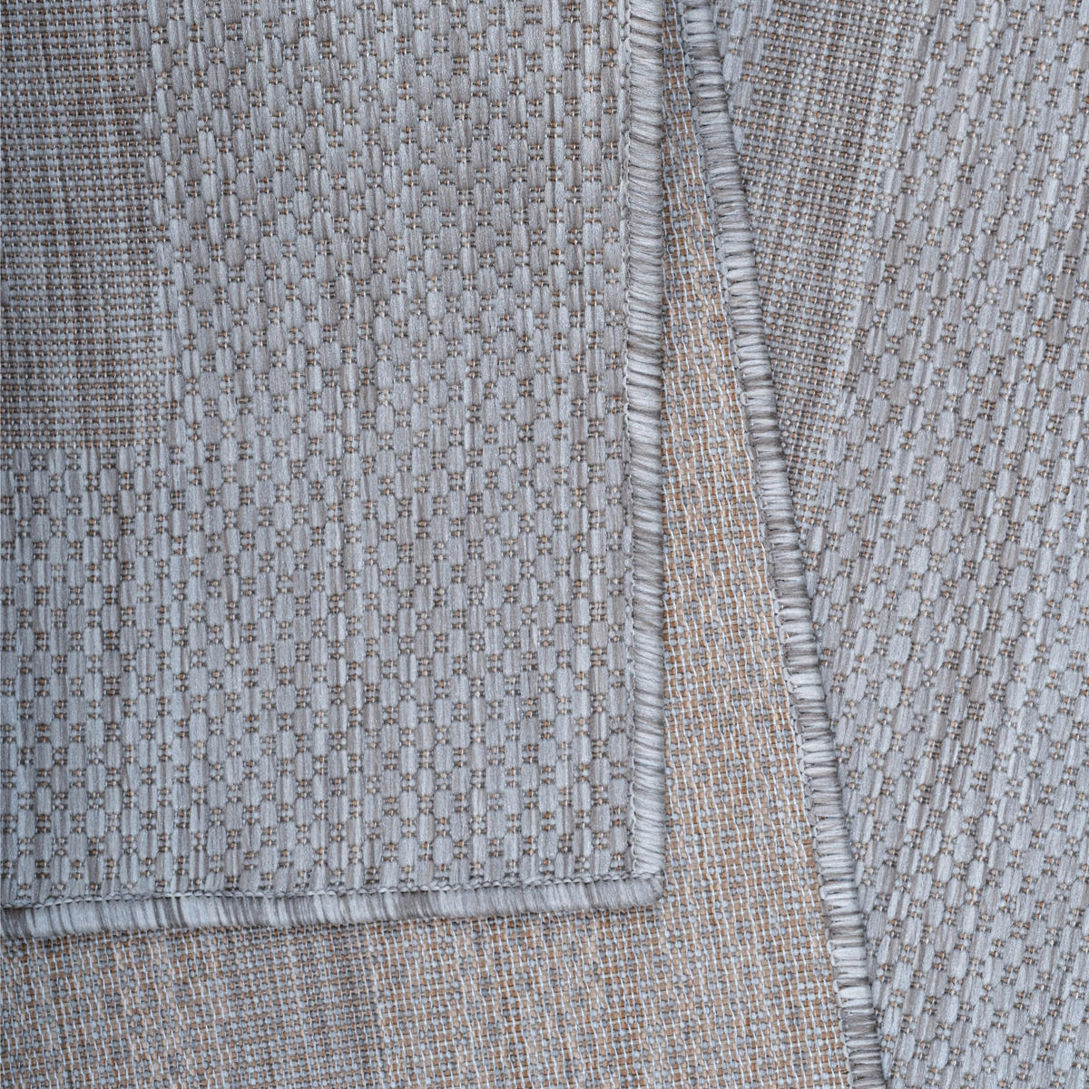 RAVNO TKANA PREPROGA  Relax     160/230 cm    tkano  srebrne barve  - srebrne barve, Basics, tekstil (160/230cm) - Novel