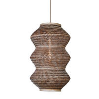 ZÁVĚSNÉ SVÍTIDLO, 40/67 cm  - přírodní barvy/hnědá, Basics, přírodní materiály (40/67cm) - Good & Mojo