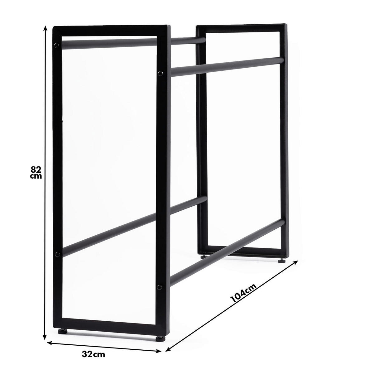 FLASCHENREGAL  - Silberfarben, Basics, Metall (49.5/115.5/32.5cm) - Floordirekt