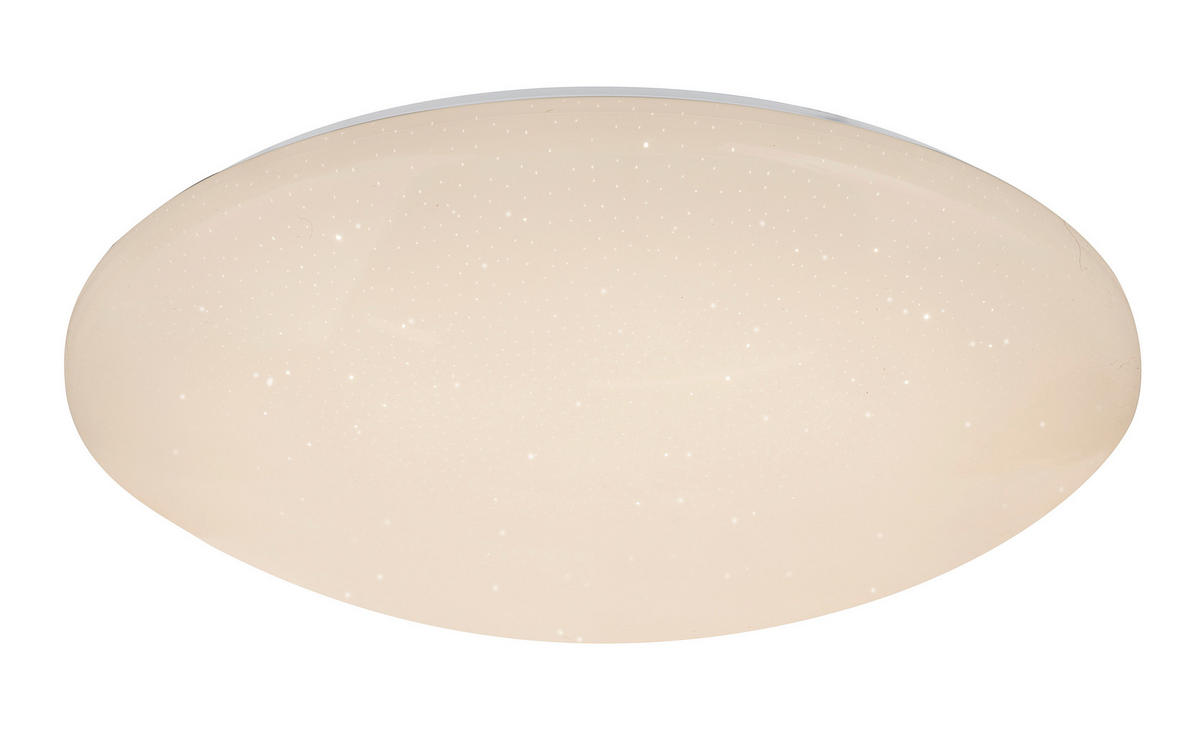 LED-DECKENLEUCHTE 48 W  50/12 cm    - Weiss/Opal, Basics, Kunststoff/Metall (50/12cm) - Globo