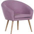 SESSEL Hellrosa Flachgewebe - Hellrosa/Naturfarben, Design, Holz/Textil (73/73/66cm) - Carryhome SESSEL Hellrosa Flachgewebe - Hellrosa/Naturfarben, Design, Holz/Textil (73/73/66cm) - Carryhome