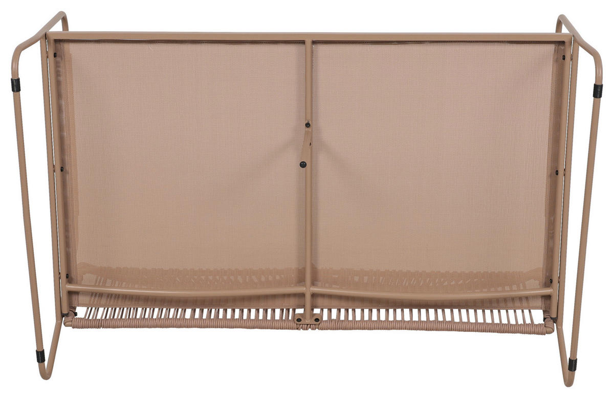 GARTENSET Webstoff Eisen  - Beige/Naturfarben, Design, Textil/Metall - Ambia Garden