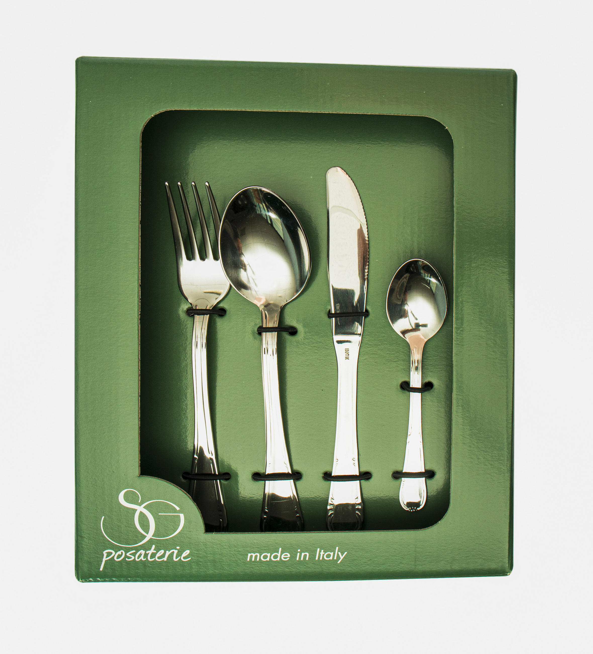 EVŐESZKÖZKÉSZLET 24 részes   - nemesacél, Basics, fém (1kg)