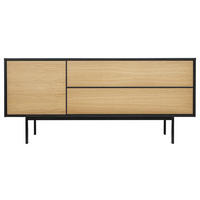 LOWBOARD  in 180/60/45 cm  - Eichefarben/Eschefarben, Design, Holz/Holzwerkstoff (180/60/45cm) - MID.YOU