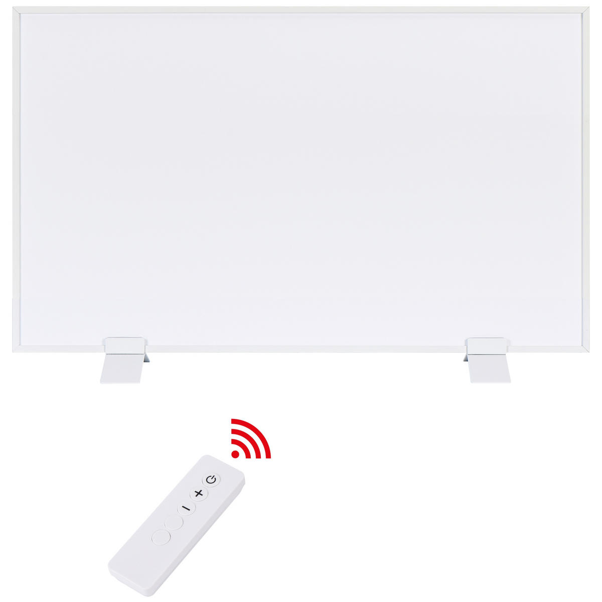 INFRAROT-HEIZPANEEL 700 W COMPLETE FRAME  - Weiß, Basics, Kunststoff/Metall (100/60/5cm)