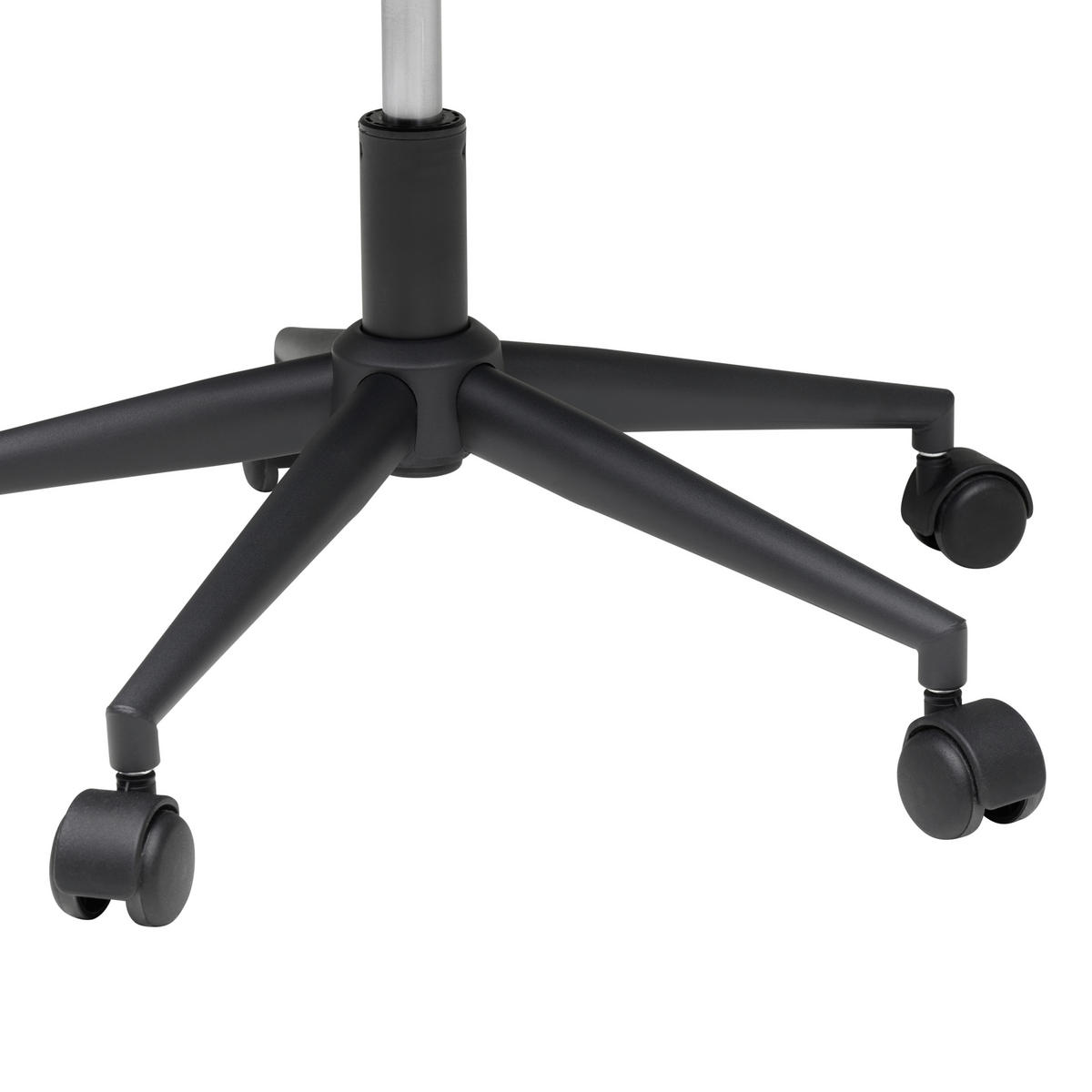 DREHSTUHL Webstoff Anthrazit, Schwarz  - Anthrazit/Schwarz, MODERN, Kunststoff/Textil (60/106-114/65cm) - MID.YOU