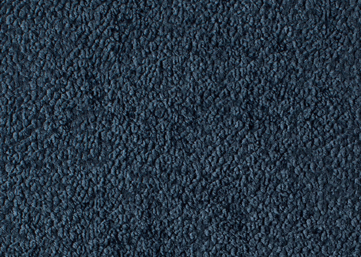 ECKSOFA Dunkelblau Webstoff  - Schwarz/Dunkelblau, Design, Textil/Metall (266/180cm) - Welnova