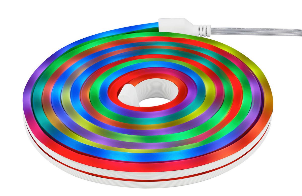 LED SZALAG  - fehér, Basics, műanyag (300/0,7/1,4cm)