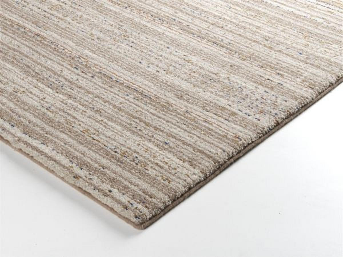 WEBTEPPICH 65/130 cm Lexis Loras Mirror Naturfarben, Beige  - Beige/Naturfarben, Basics, Textil (65/130cm) - Novel