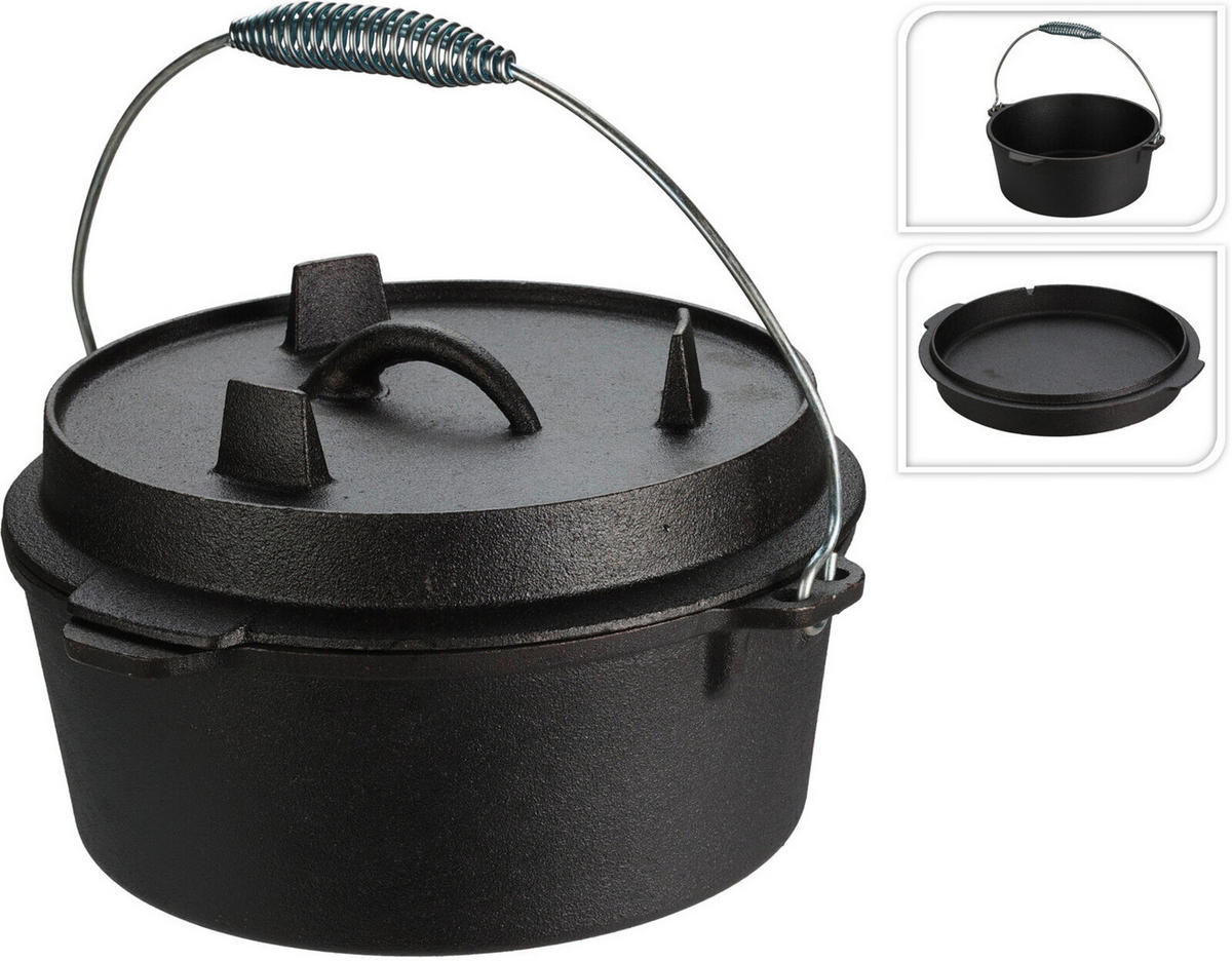 SCHMORTOPF  - Schwarz, Basics, Metall (25/15cm)