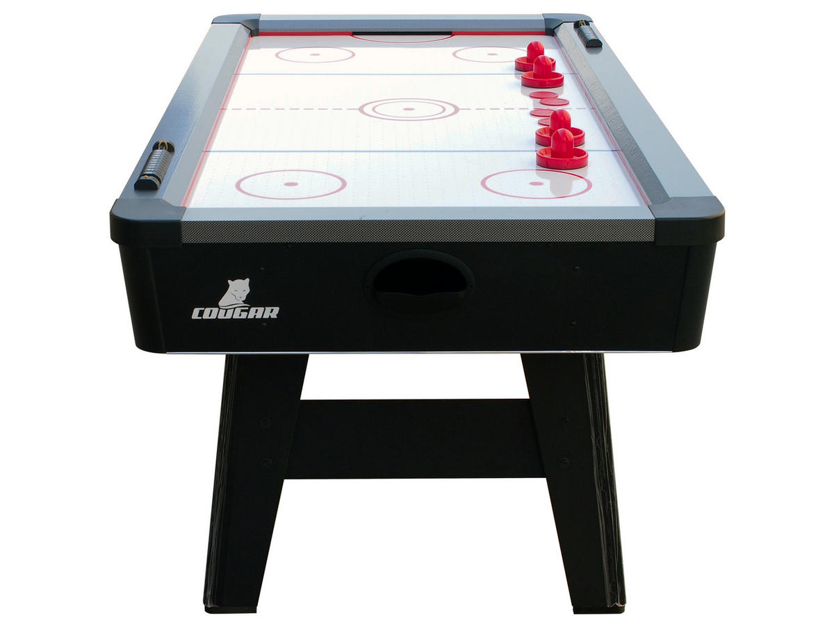Airhockeytisch Hattrick Hero - Rot/Schwarz, Basics, Holz (97/81/183cm) - Ambia Garden