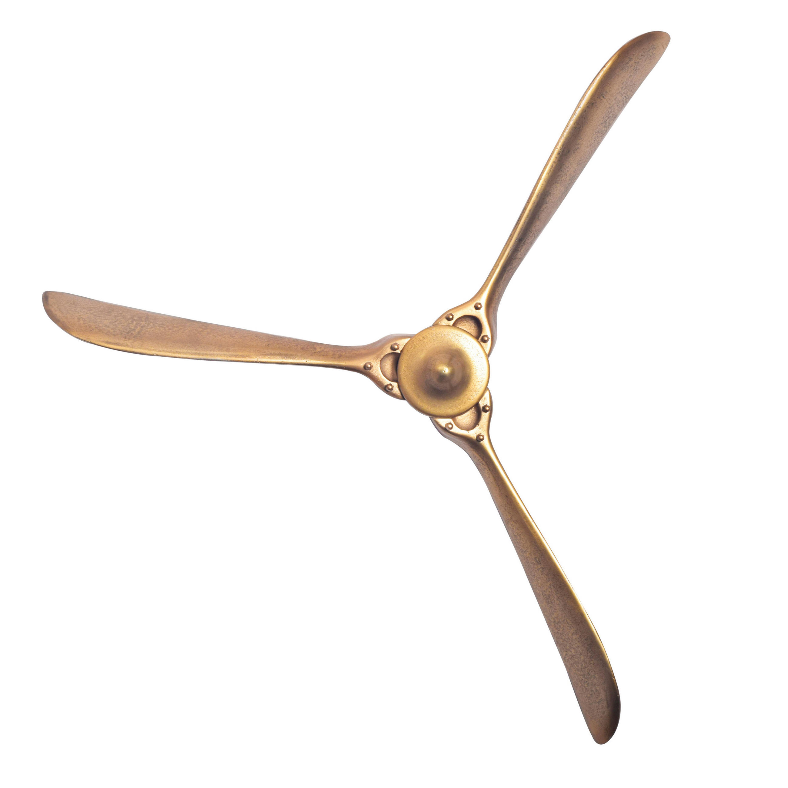 VÄGGDEKORATION    - guldfärgad, Design, metall (85/85/10cm) - Livetastic