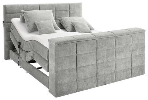 BOXSPRINGBETT 180/200 cm  in Schlammfarben  - Schlammfarben, KONVENTIONELL, Textil (180/200cm) - Carryhome