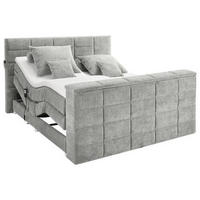 BOXSPRING-ÁGY 180/200 cm  iszap  - iszap, Konventionell, textil (180/200cm) - Carryhome
