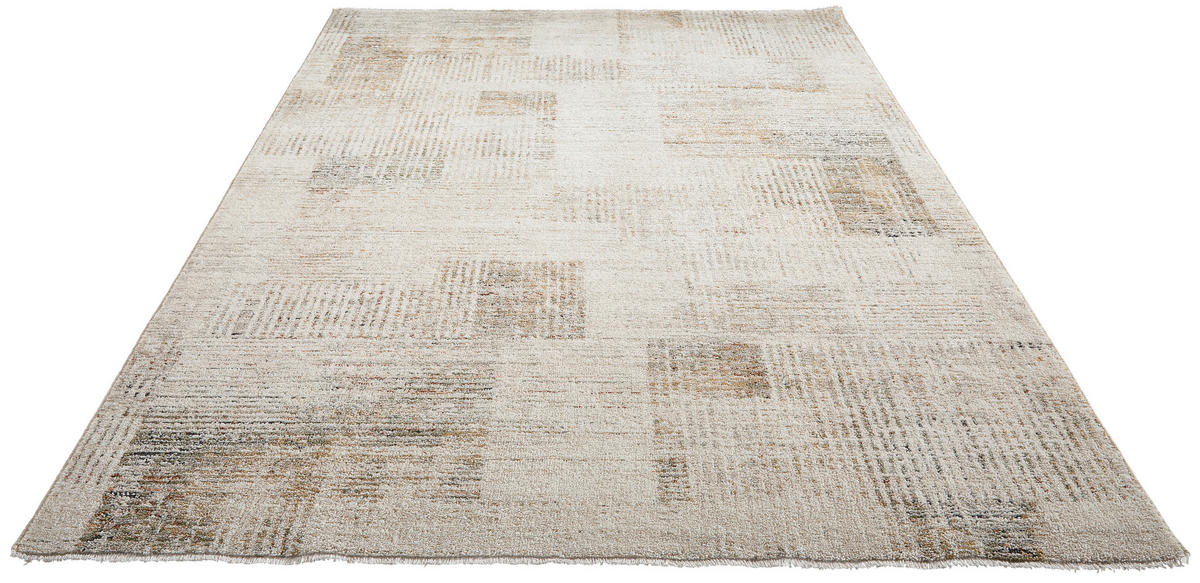 WEBTEPPICH  Wohnzimmer 80/150 cm ANAISHA Beige, Beigebraun rechteckig  - Beige/Beigebraun, Design, Textil (80/150cm) - Novel