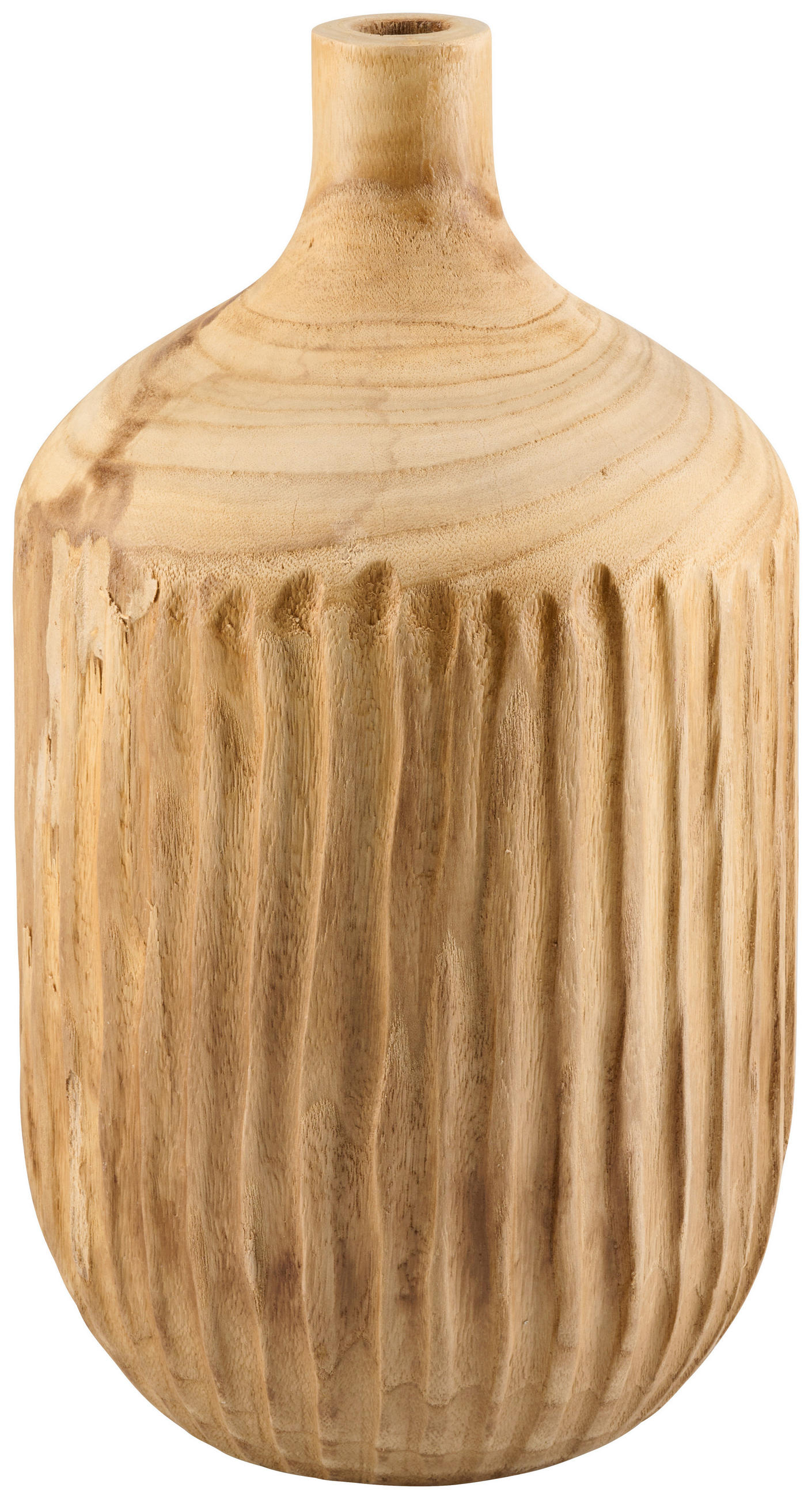 VASE 39 cm  - Naturfarben, Natur, Holz (20/39cm) - Ambia Home