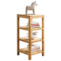 REGAL Wildeiche vollmassiv Eichefarben  - Eichefarben, Design, Holz (40/83/40cm)