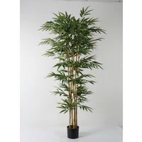 MŰNÖVÉNY - fekete/zöld, Basics, műanyag