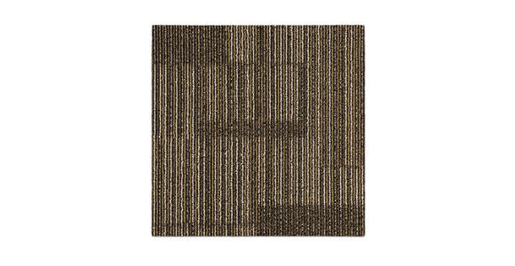 TEPPICHFLIESE Linz 50/50 cm in Braun  - Braun, Basics, Kunststoff (50/50cm) - Esposa