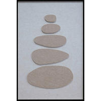 BILD 80/120/10 cm  - Beige/Schwarz, Basics, Holz/Kunststoff (80/120/10cm) - Wandkraft