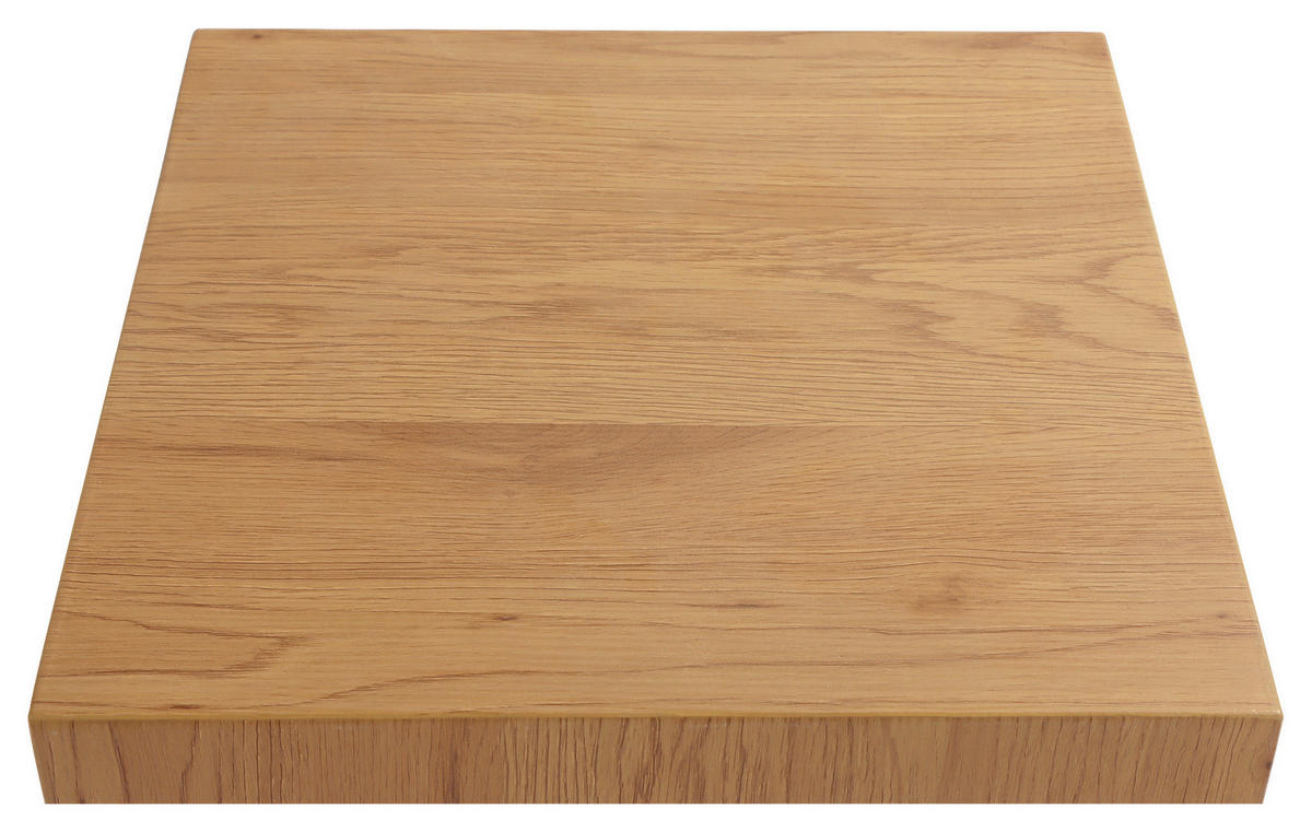 BEISTELLTISCH 48/48/50 cm Eichefarben quadratisch  - Eichefarben, Design, Holzwerkstoff (48/48/50cm) - Xora
