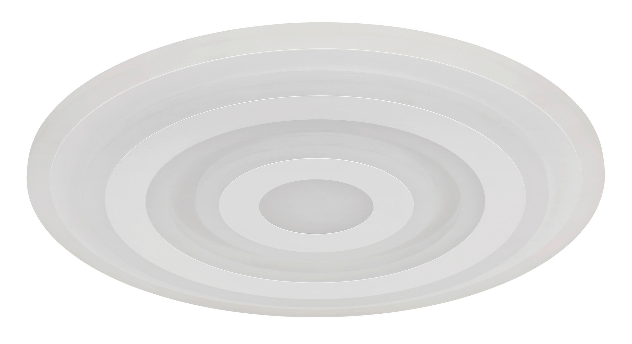 LED-TAKLAMPA ALOIS 40/5 cm  - vit/opal, Klassisk, metall/plast (40/5cm) - Globo