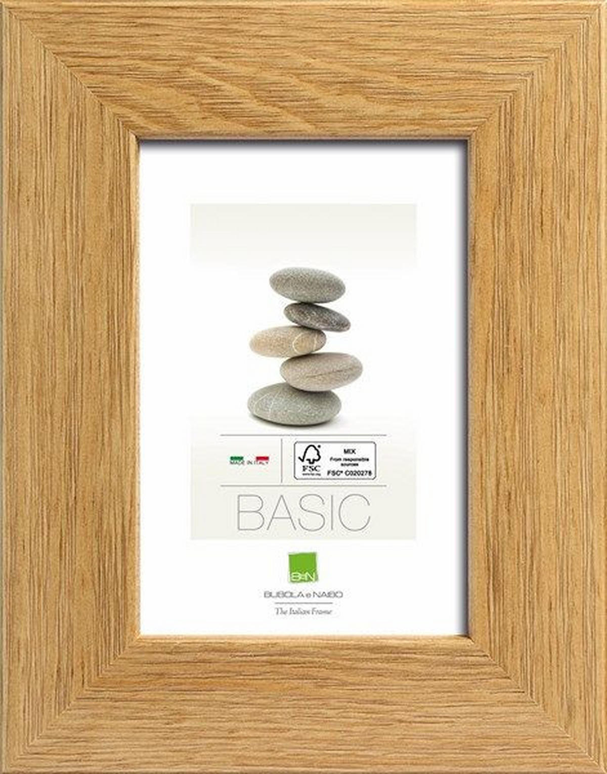 BILDERRAHMEN 35,4/45,4 cm  - Hellbraun, Basics, Glas/Holz (35,4/45,4cm)