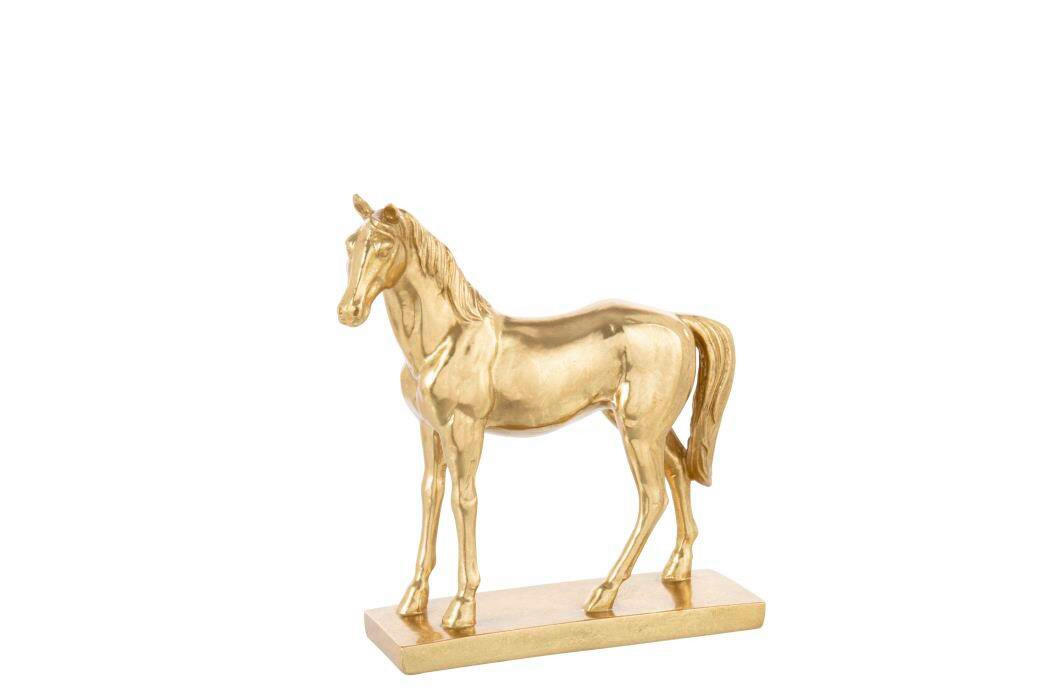 DEKOPFERD - Goldfarben, Basics, Kunststoff (27/8,5/28,5cm)