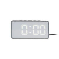 WECKER Audaz Weiß  - Weiß, Basics, Kunststoff (14/3/6.5cm) - Karlsson