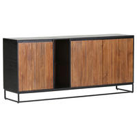 SIDEBOARD  in 170/75/40 cm  - Schwarz/Braun, LIFESTYLE, Holz/Holzwerkstoff (170/75/40cm) - Landscape