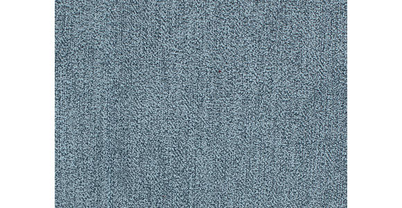WOHNLANDSCHAFT in Chenille Blau - Blau/Alufarben, Design, Textil/Metall (170/333/265cm) - Dieter Knoll