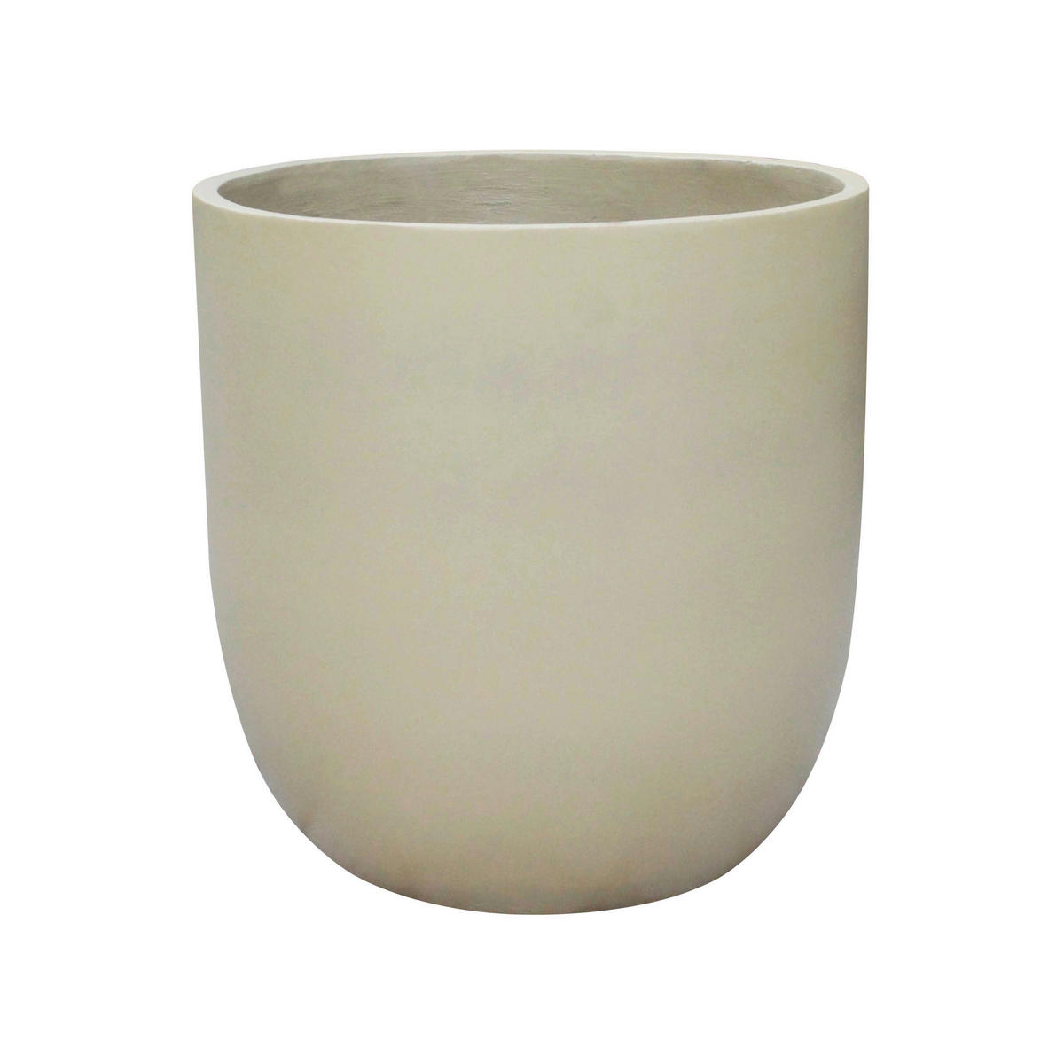 OBAL NA KVETINÁČ keramika, 35/35 cm - piesková, Basics, keramika (35/35cm) - Ambia Home
