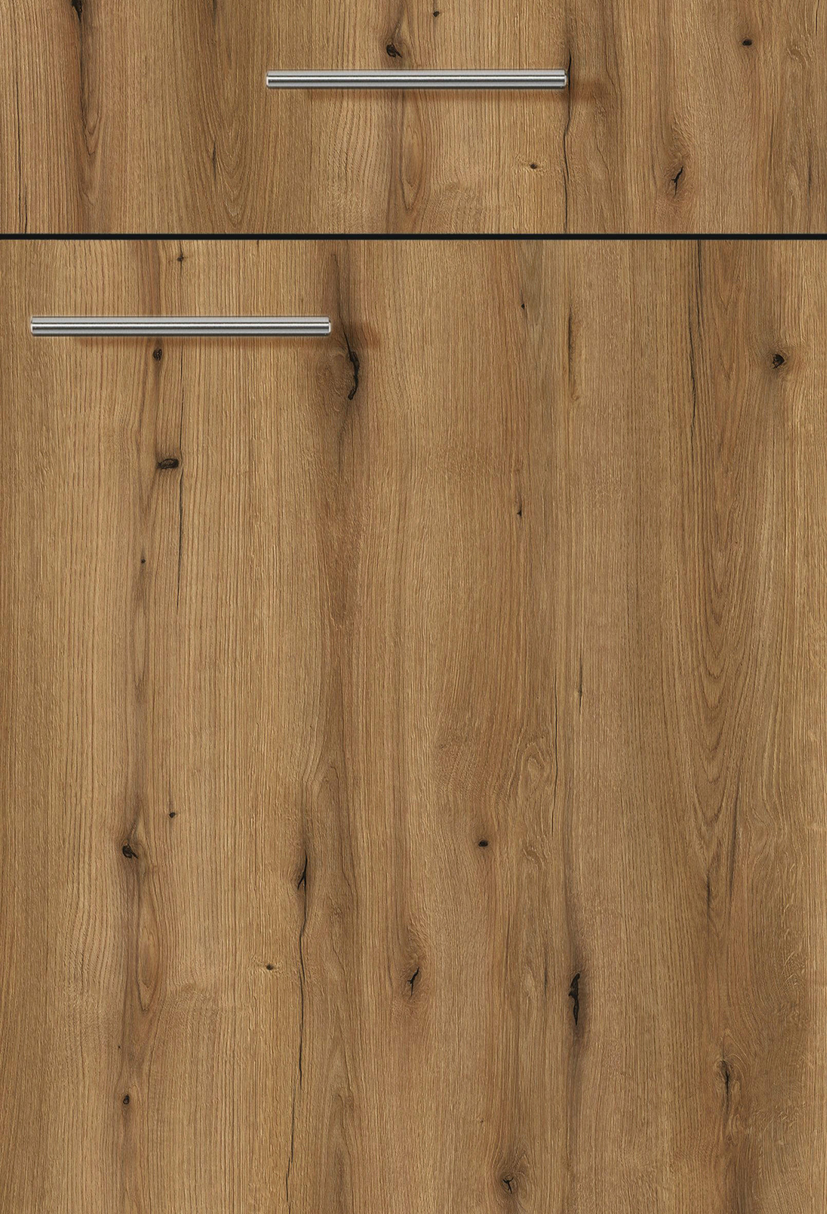 Thumbnail - Xora Eckküche XO 10, Graphit, Eiche, Metall, L-Form, nur wie online abgebildet bestellbar, 275x175 cm, in den Filialen i...