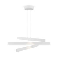 STROPNÍ ZÁVĚSNÉ SVÍTIDLO, 80/20,5 cm  - bílá, Trend, kov (80/20,5cm) - MAYTONI
