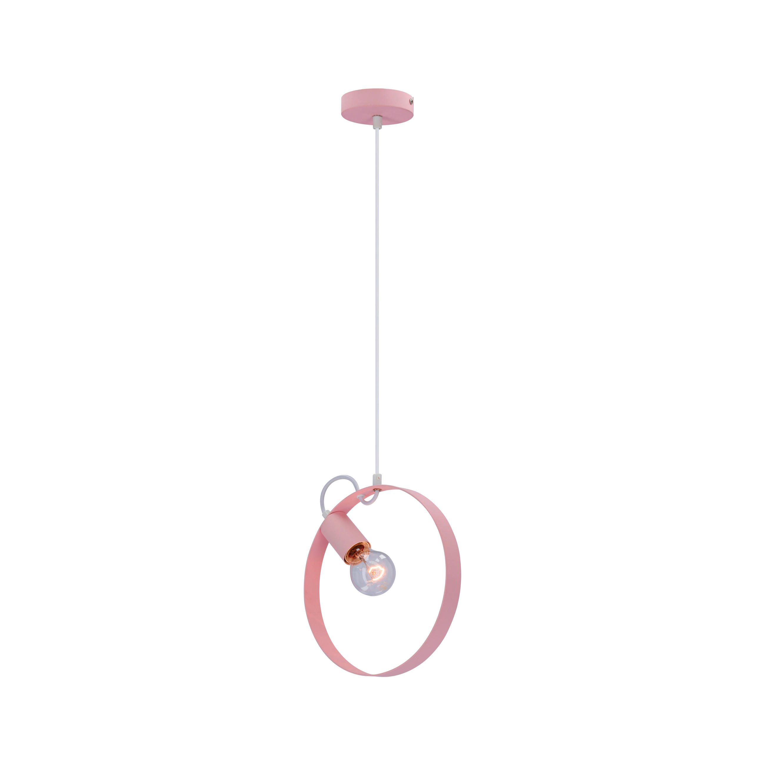 PENDELLEUCHTE Nexo 3/25/100 cm   - Pink, Trend, Metall (3/25/100cm)