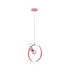 PENDELLAMPA Nexo 3/25/100 cm  - pink, Trend, metall (3/25/100cm)