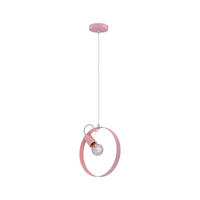 PENDELLAMPA Nexo 3/25/100 cm  - pink, Trend, metall (3/25/100cm)