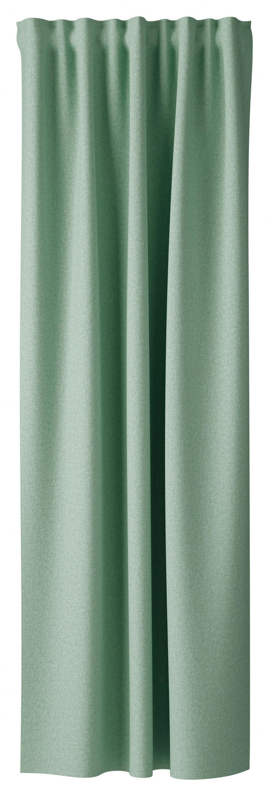 VERDUNKELUNGSVORHANG black-out (lichtundurchlässig)  - Grün, Basics, Textil (135/270cm) - Fuggerhaus