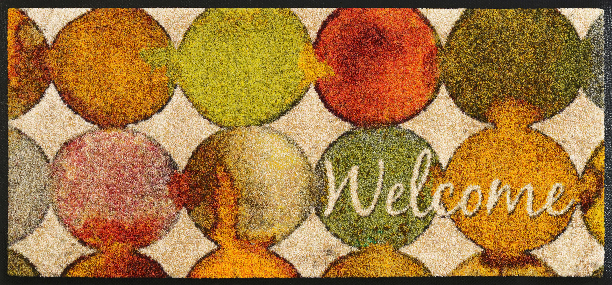 LÄUFER 35/75 cm Charming Path Beige  - Beige, Trend, Kunststoff/Textil (35/75cm) - wash+dry