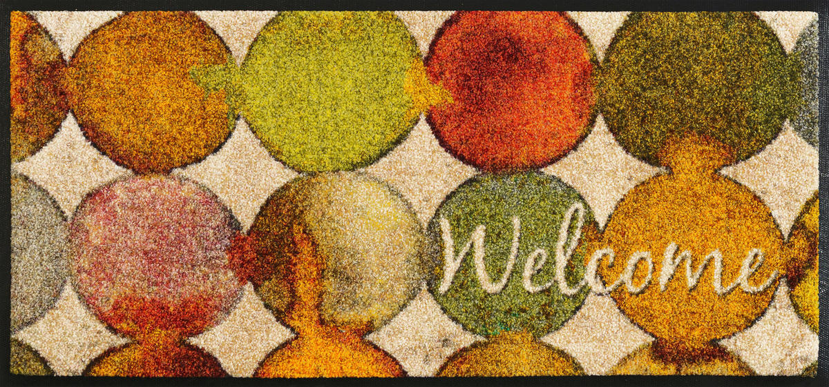 LÄUFER 35/75 cm Charming Path Beige  - Beige, Trend, Kunststoff/Textil (35/75cm) - wash+dry